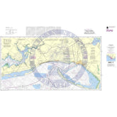 NOAA Nautical Chart 11393: Intracoastal Waterway Lake Wimico to East Bay